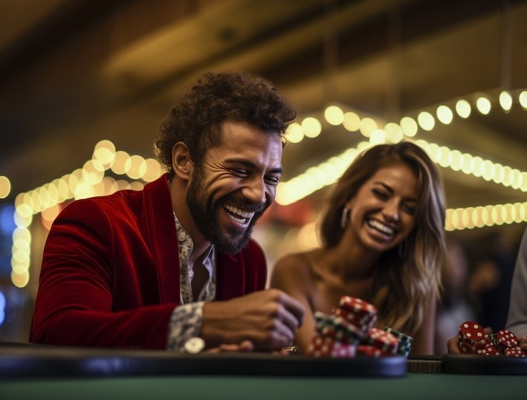 Antarmuka meja roulette live dengan dealer di maxbet388